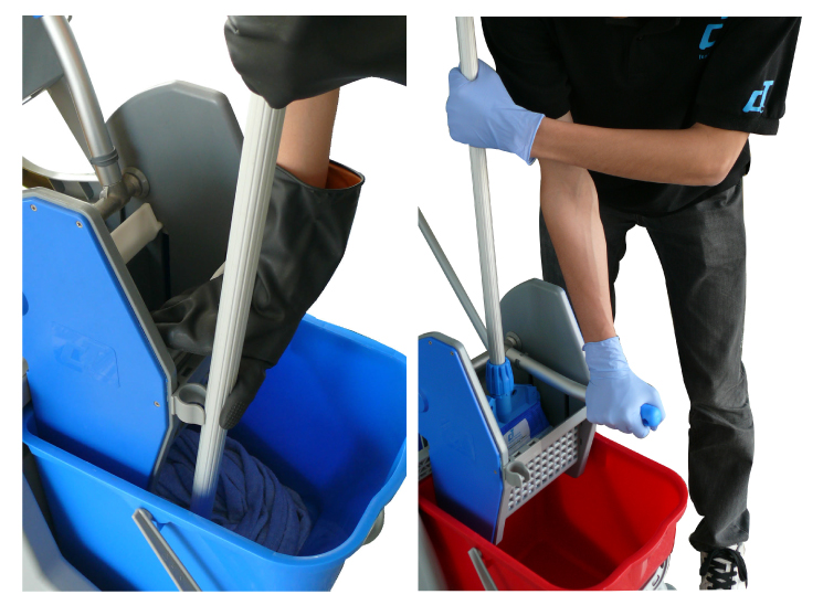 CT Mini Kentucky Mopping Trolley - Cleanic Cleaning Equipment